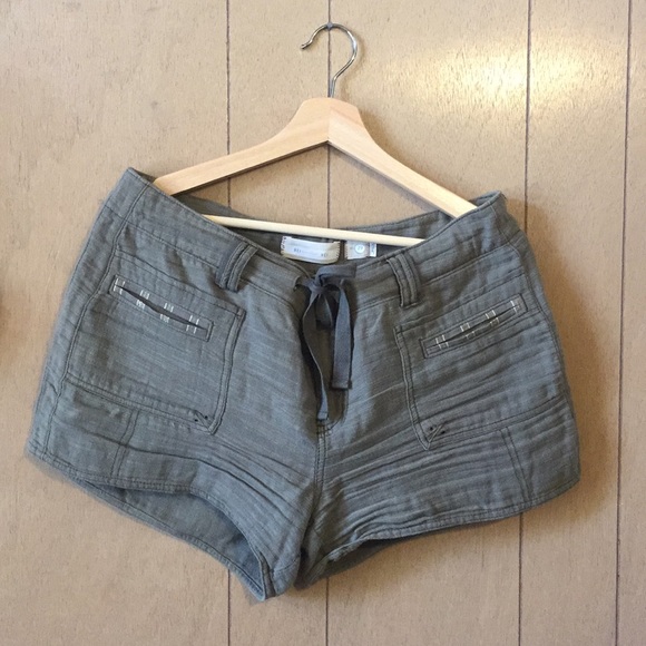 Anthropologie Pants - Khaki cotton shorts from anthropologie